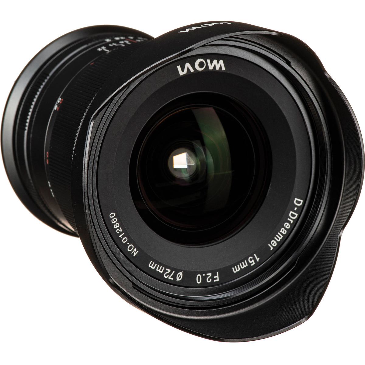 Lente Venus Optics Laowa 15mm f/2 FE Zero-D - puertos y conexiones