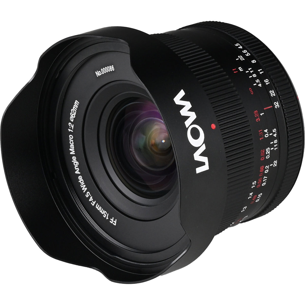Lente Venus Optics Laowa 15mm f/4.5 Macro - vista trasera