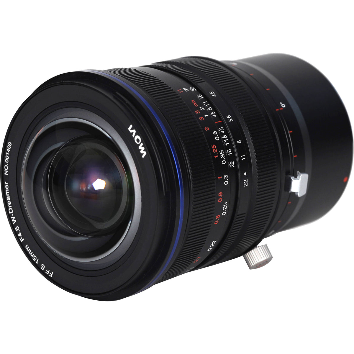 Lente Venus Optics Laowa 15mm f/4.5 Zero-D Shift - vista trasera