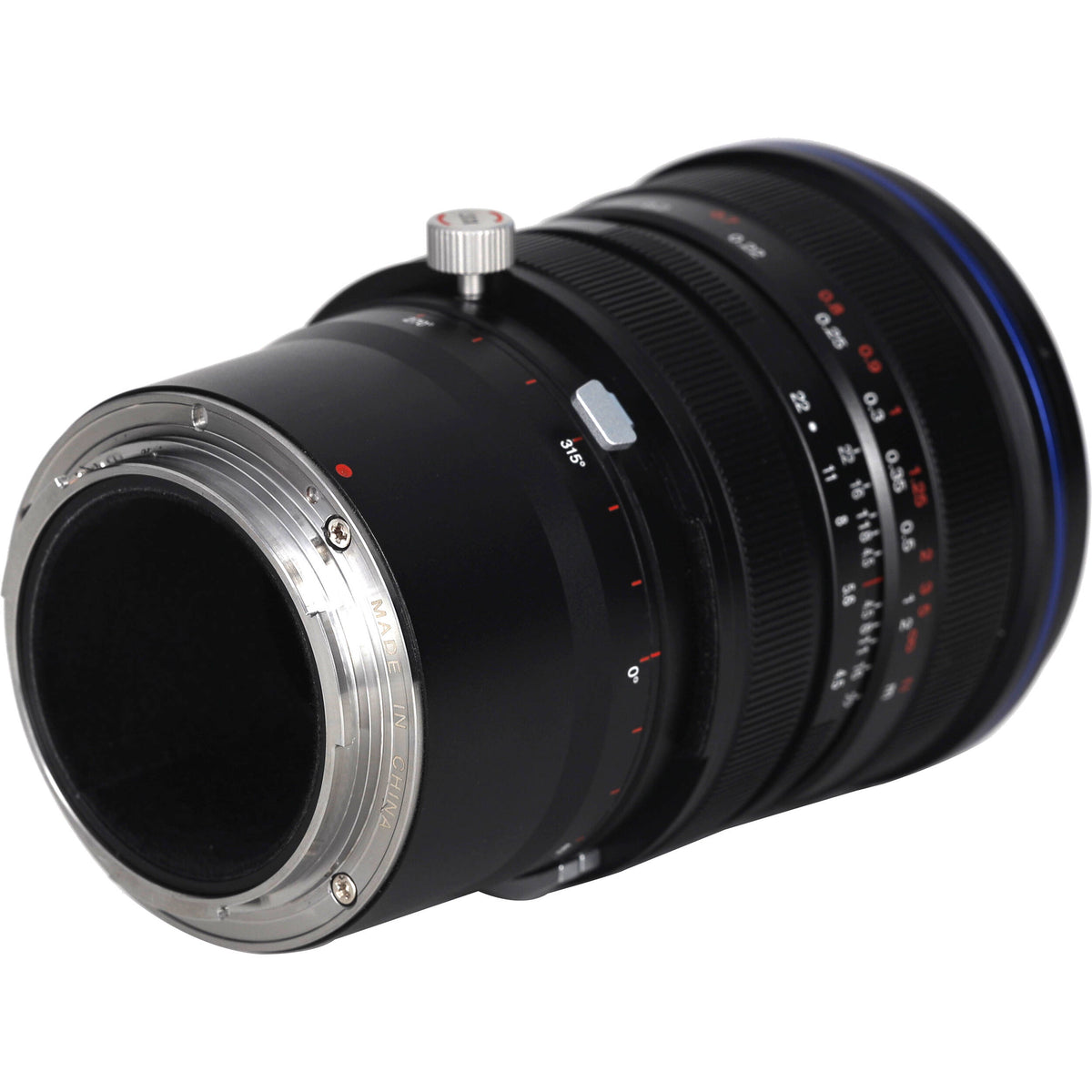 Lente Venus Optics Laowa 15mm f/4.5 Zero-D Shift - vista lateral
