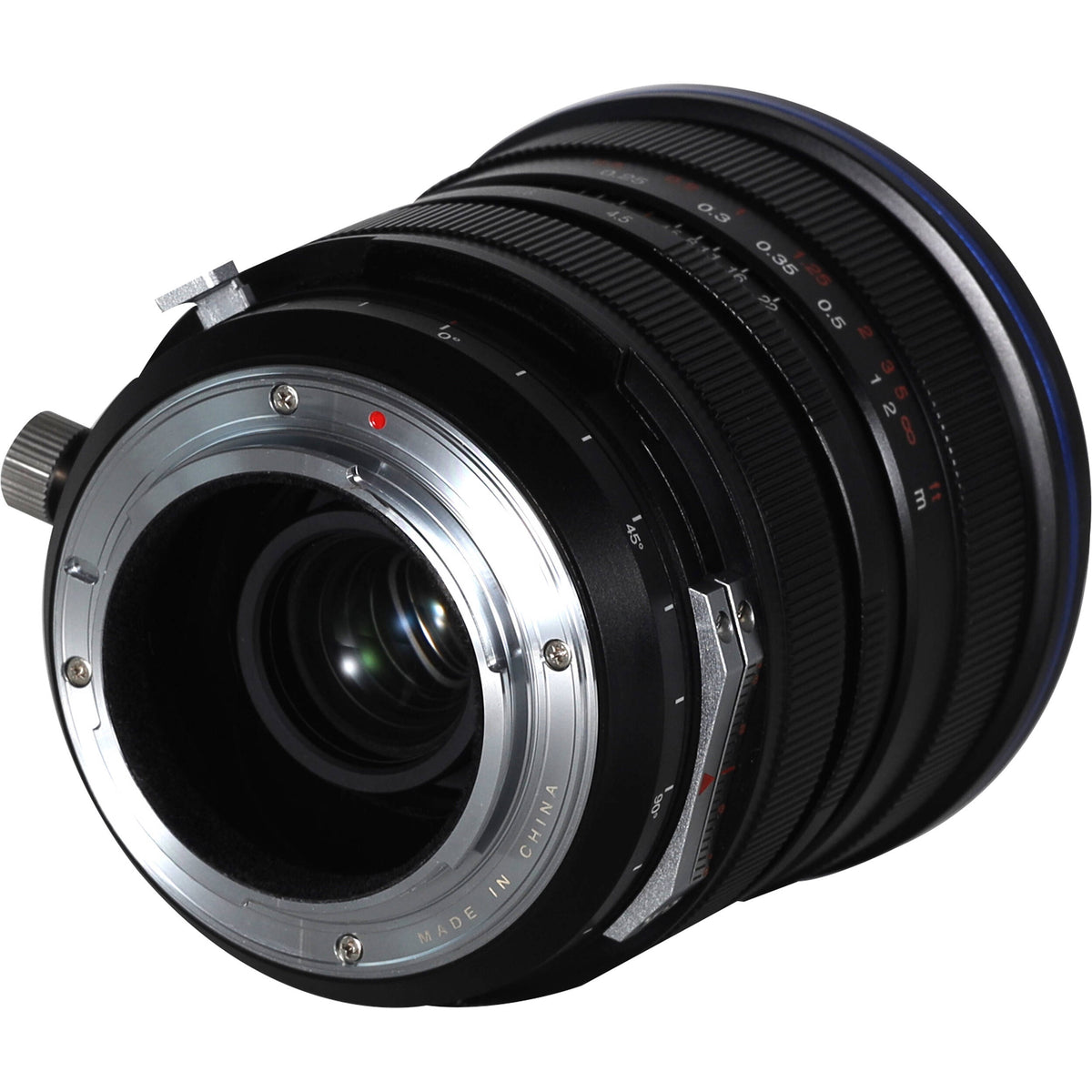 Lente Venus Optics Laowa 15mm f/4.5 Zero-D Shift - vista lateral