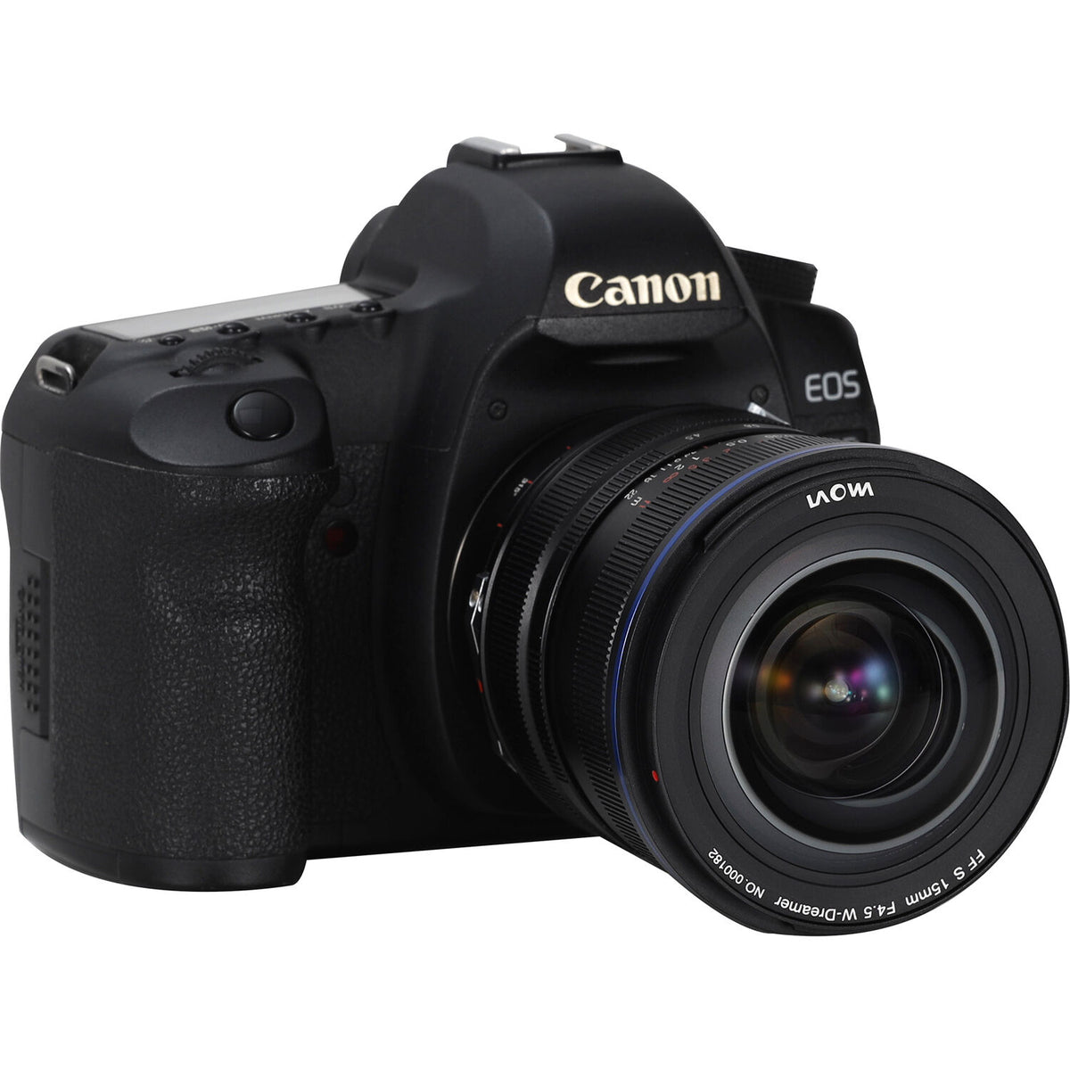 Lente Venus Optics Laowa 15mm f/4.5 Zero-D Shift - en uso