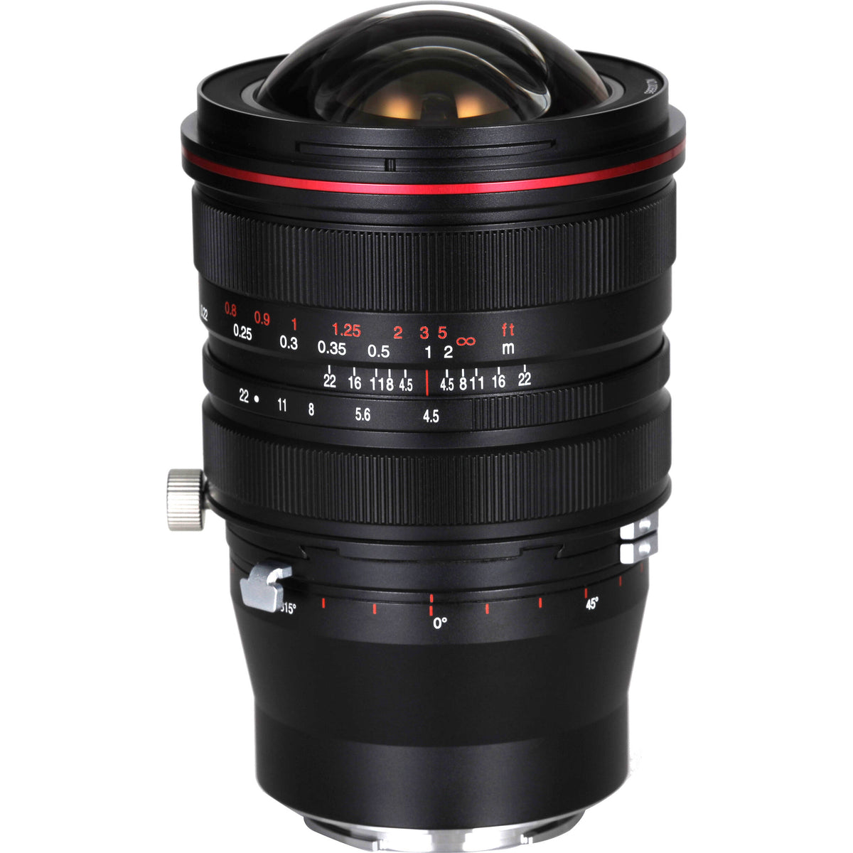 Lente Venus Optics Laowa 15mm f/4.5R Zero-D Shift - vista principal