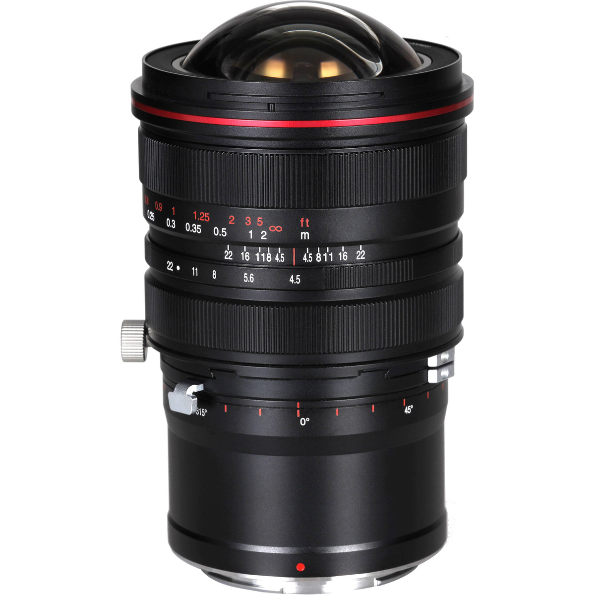 Lente Venus Optics Laowa 15mm f/4.5R Zero-D Shift - vista principal