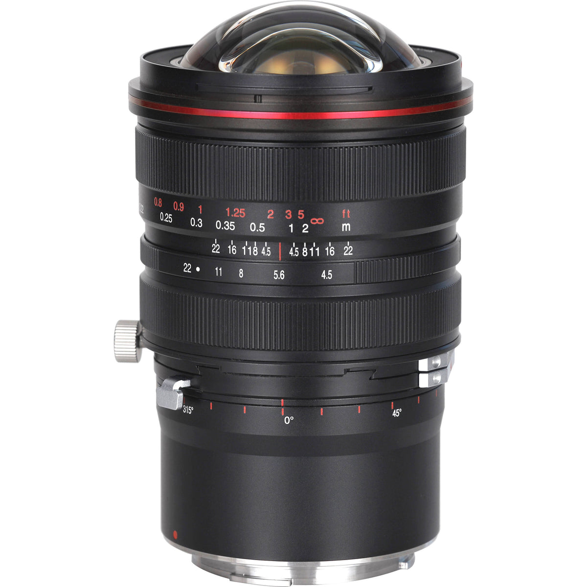 Lente Venus Optics Laowa 15mm f/4.5R Zero-D Shift - vista principal