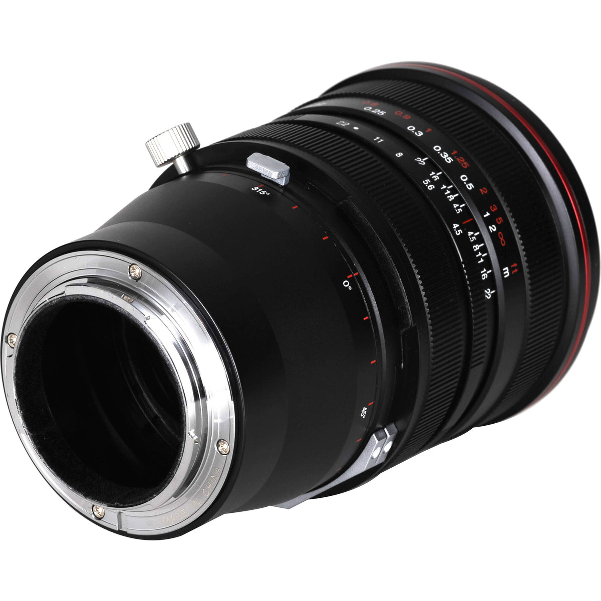 Lente Venus Optics Laowa 15mm f/4.5R Zero-D Shift - vista trasera