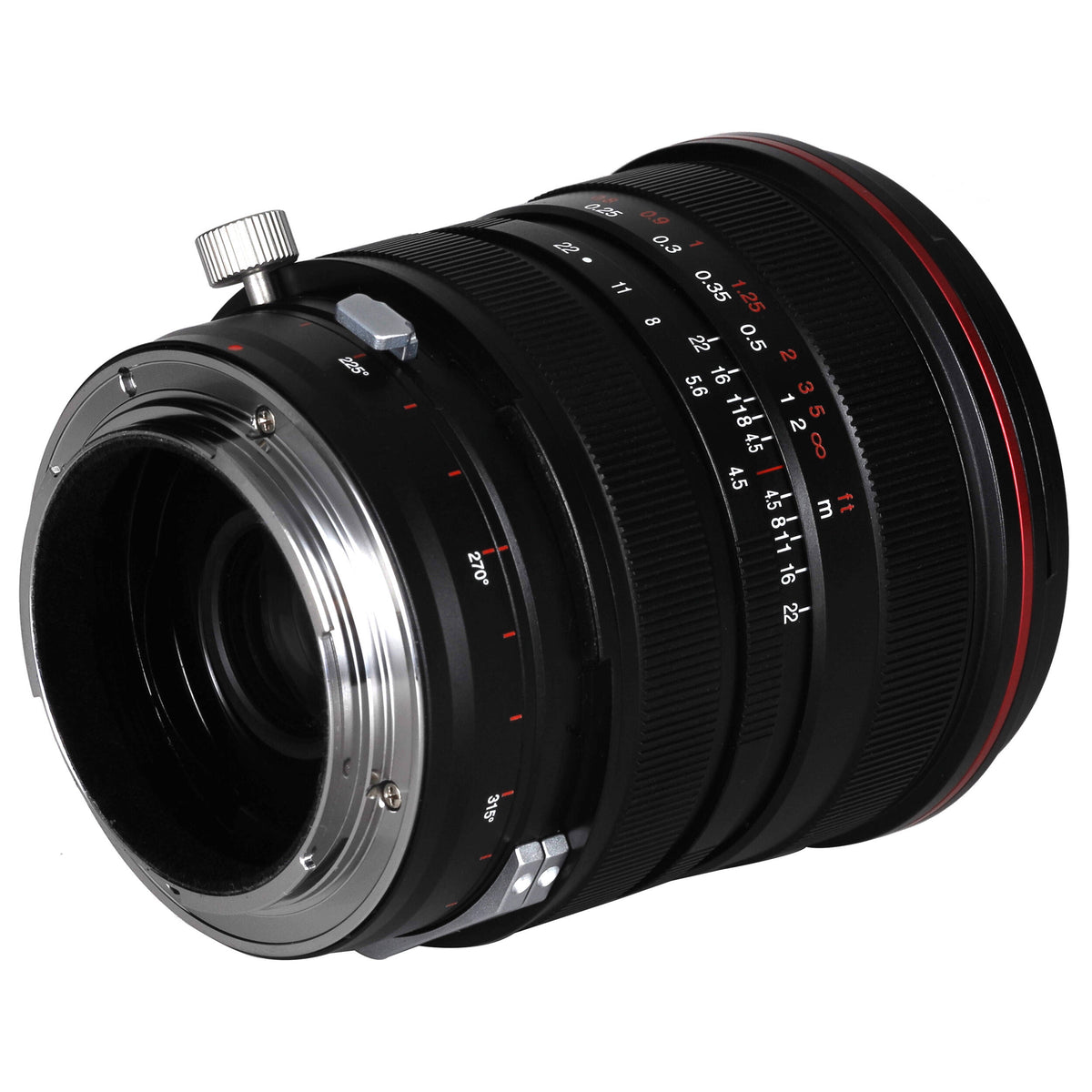 Lente Venus Optics Laowa 15mm f/4.5R Zero-D Shift - vista trasera