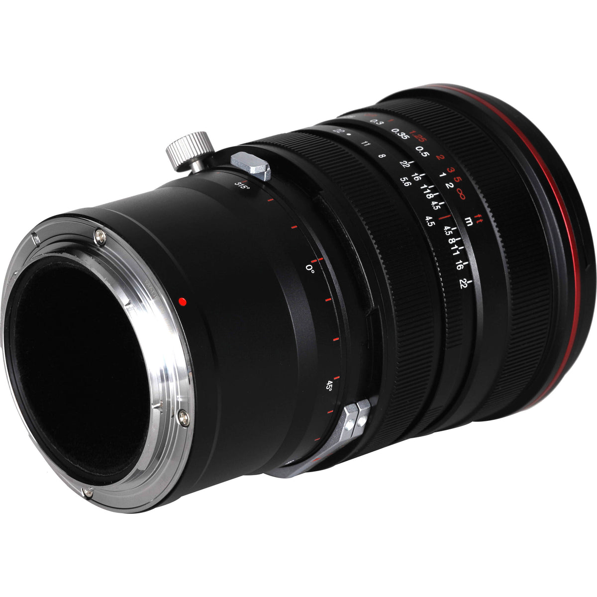 Lente Venus Optics Laowa 15mm f/4.5R Zero-D Shift - vista trasera