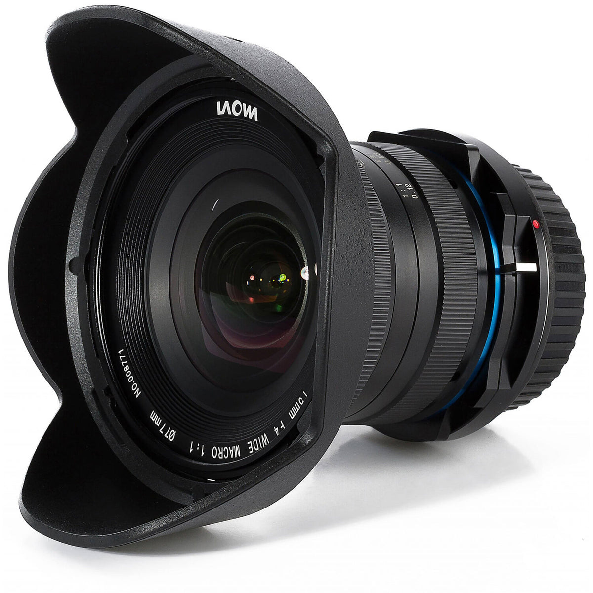 Lente Venus Optics Laowa 15mm f/4 Macro - vista lateral