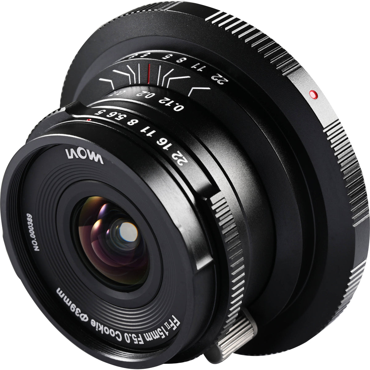 Lente Venus Optics Laowa 15mm f/5 Cookie (Negro) - vista trasera
