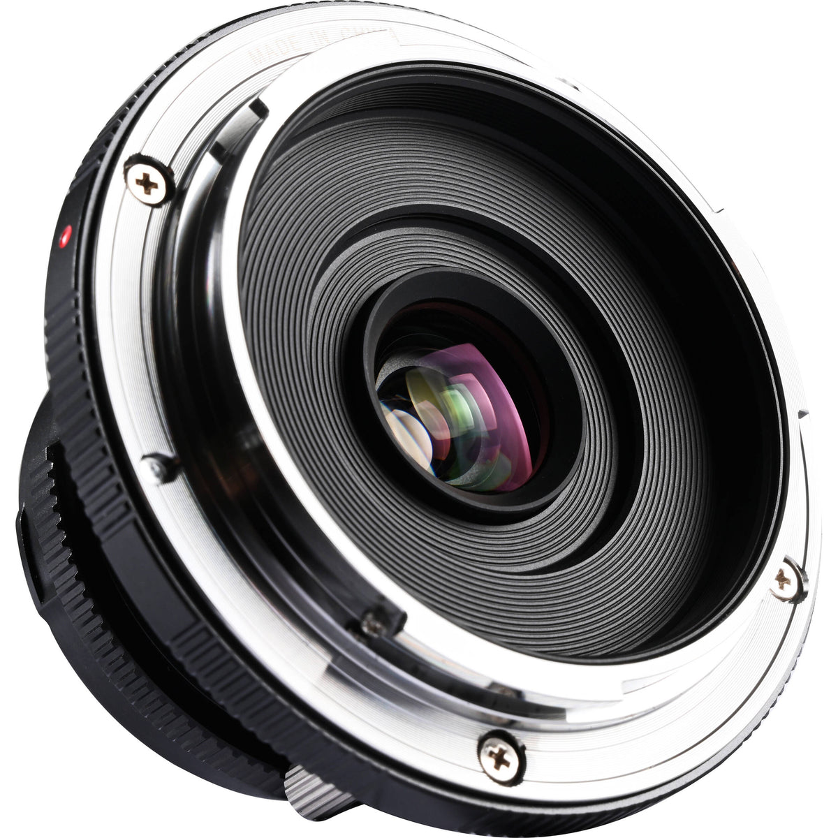 Lente Venus Optics Laowa 15mm f/5 Cookie (Negro) - vista lateral