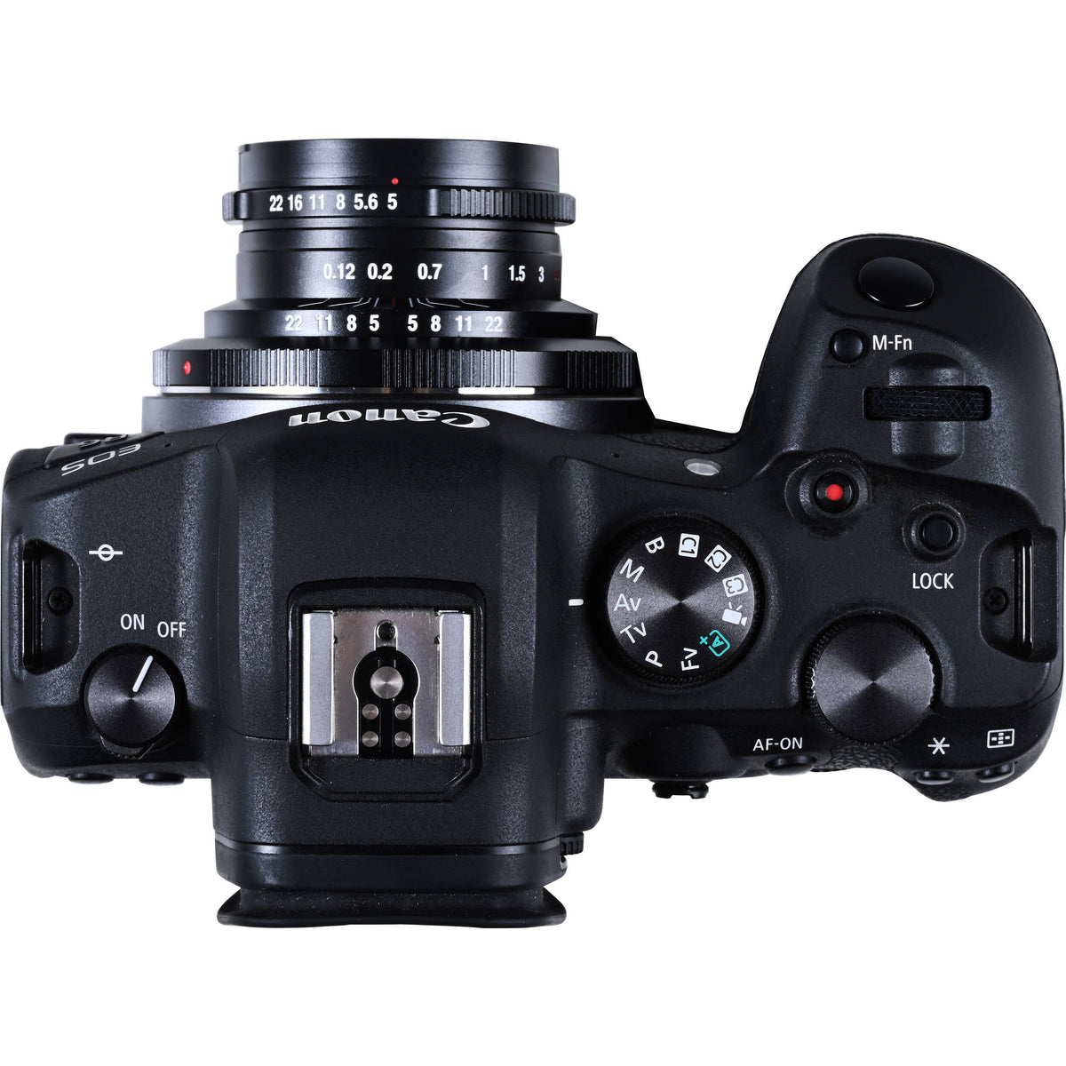 Lente Venus Optics Laowa 15mm f/5 Cookie (Negro) - puertos y conexiones