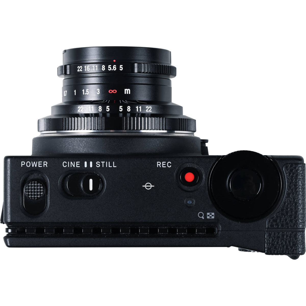 Lente Venus Optics Laowa 15mm f/5 Cookie (Negro) - puertos y conexiones