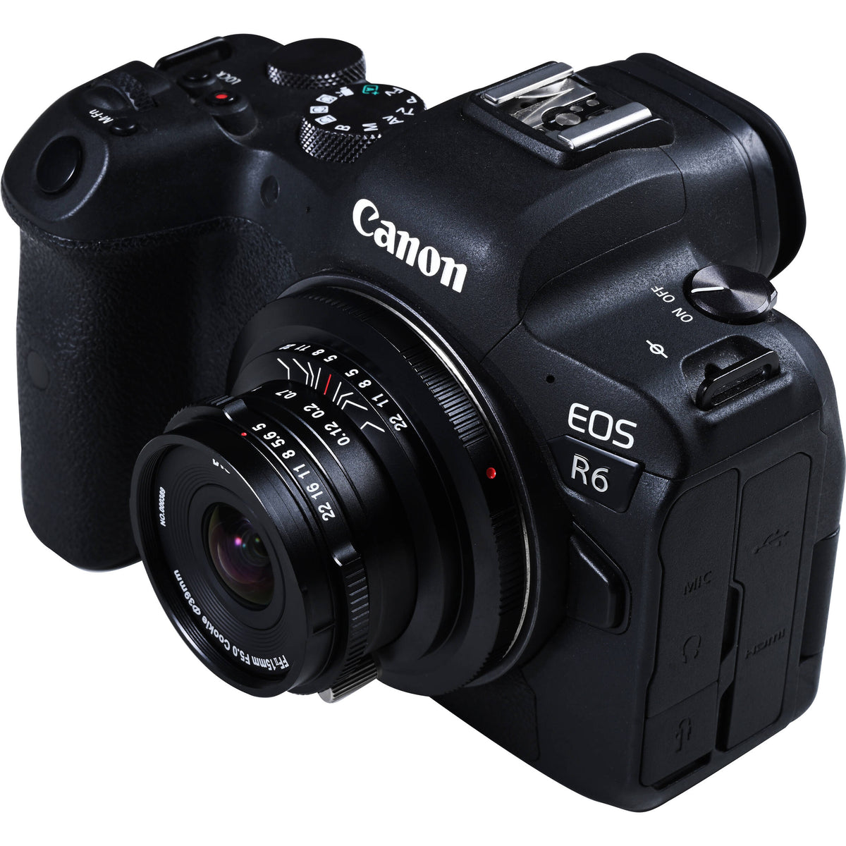 Lente Venus Optics Laowa 15mm f/5 Cookie (Negro) - detalle