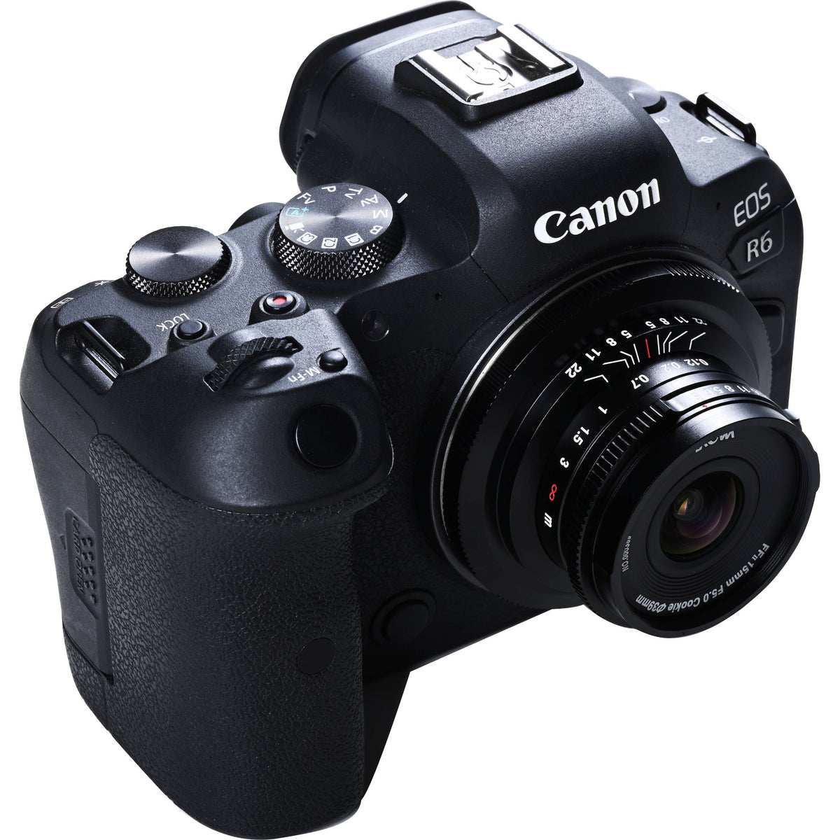 Lente Venus Optics Laowa 15mm f/5 Cookie (Negro) - contenido de la caja
