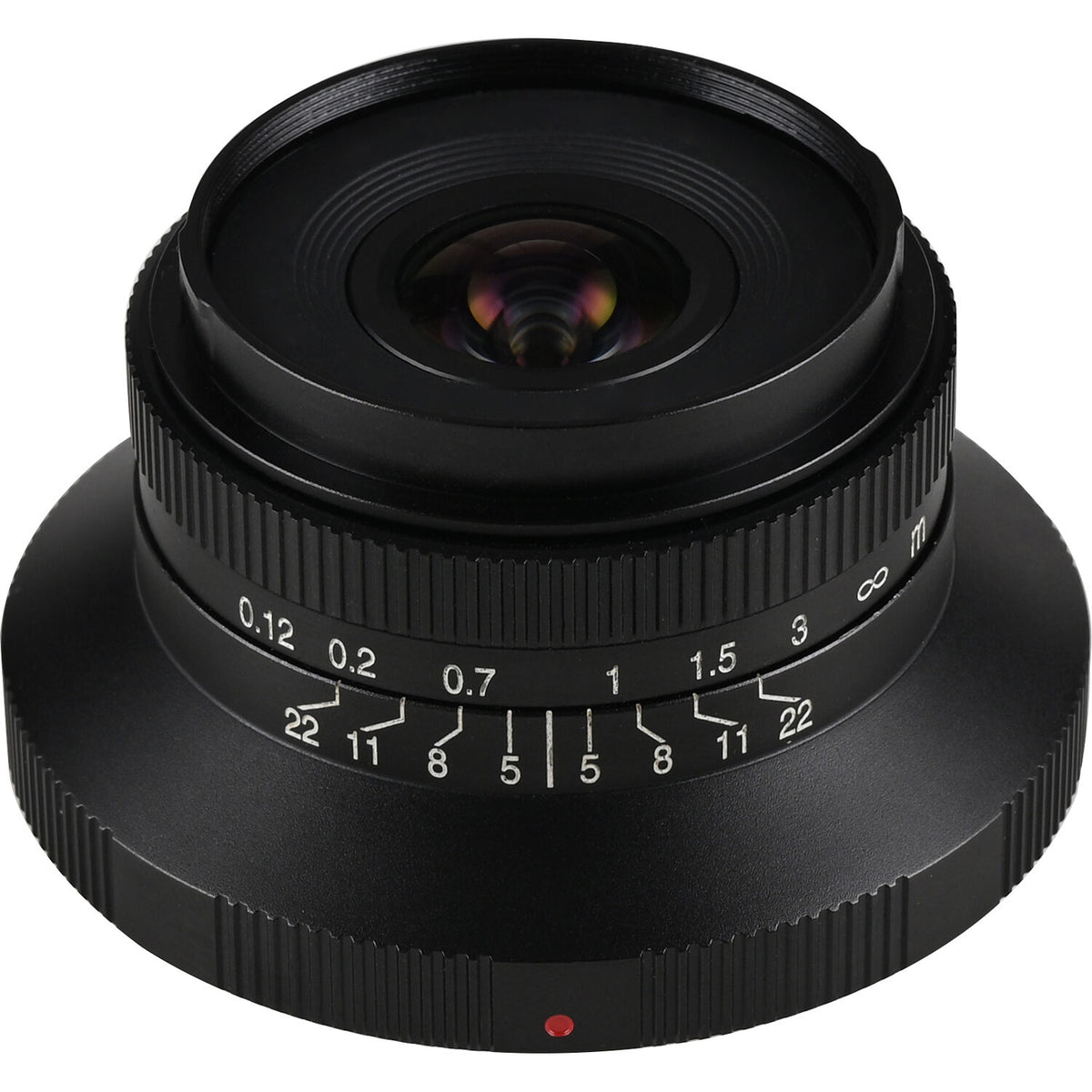 Lente Venus Optics Laowa 15mm f/5 Cookie (Negro, Auto-Aperture) - vista frontal