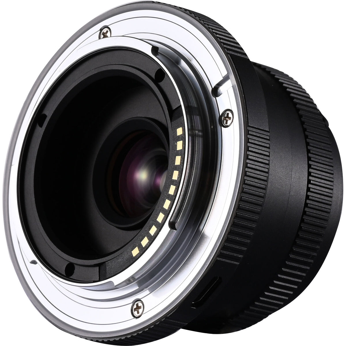 Lente Venus Optics Laowa 15mm f/5 Cookie (Negro, Auto-Aperture) - vista lateral