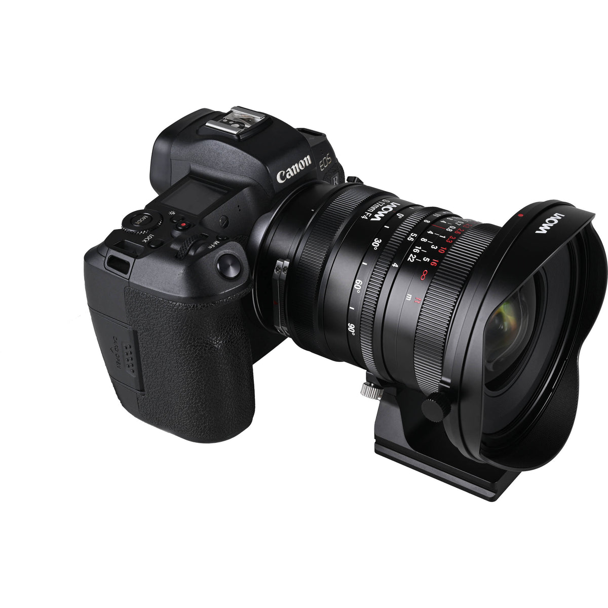 Lente Venus Optics Laowa 17mm f/4 Zero-D Shift - detalle