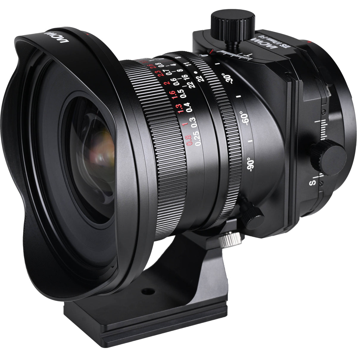 Lente Venus Optics Laowa 17mm f/4 Zero-D Tilt-Shift - vista trasera