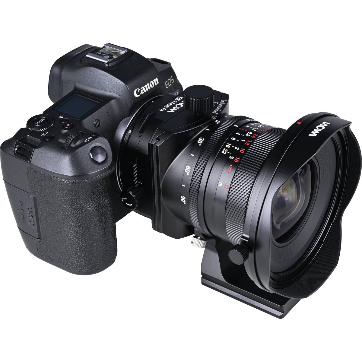 Lente Venus Optics Laowa 17mm f/4 Zero-D Tilt-Shift - detalle