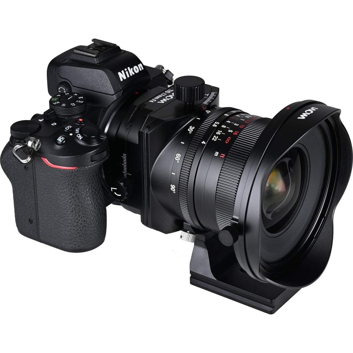 Lente Venus Optics Laowa 17mm f/4 Zero-D Tilt-Shift - detalle