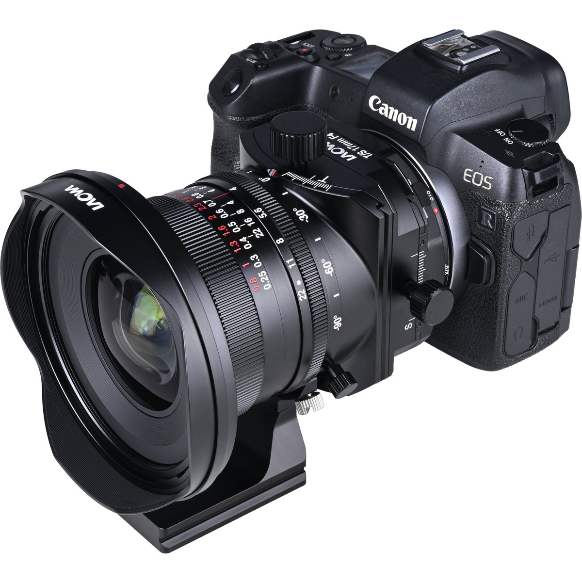 Lente Venus Optics Laowa 17mm f/4 Zero-D Tilt-Shift - contenido de la caja
