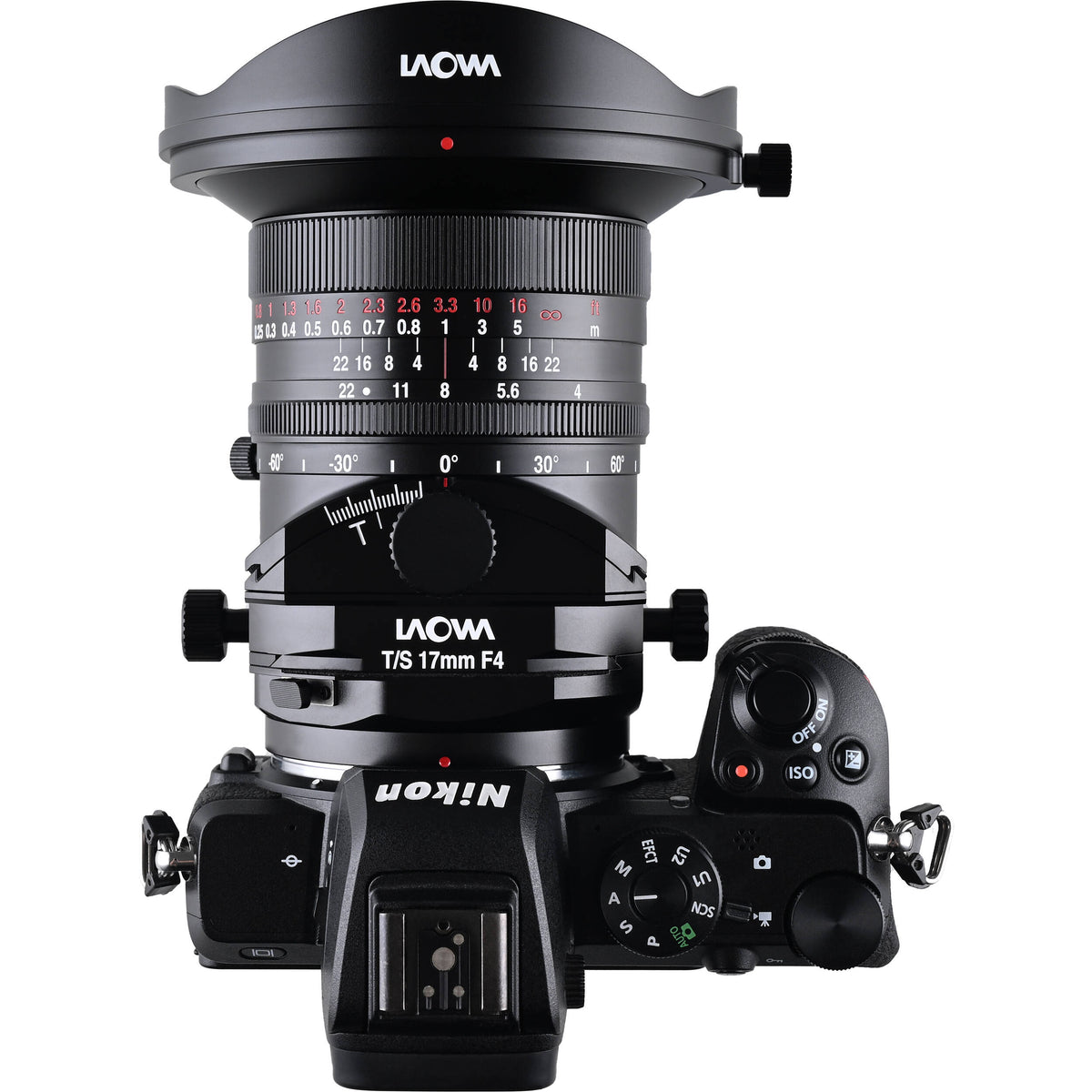 Lente Venus Optics Laowa 17mm f/4 Zero-D Tilt-Shift - en uso