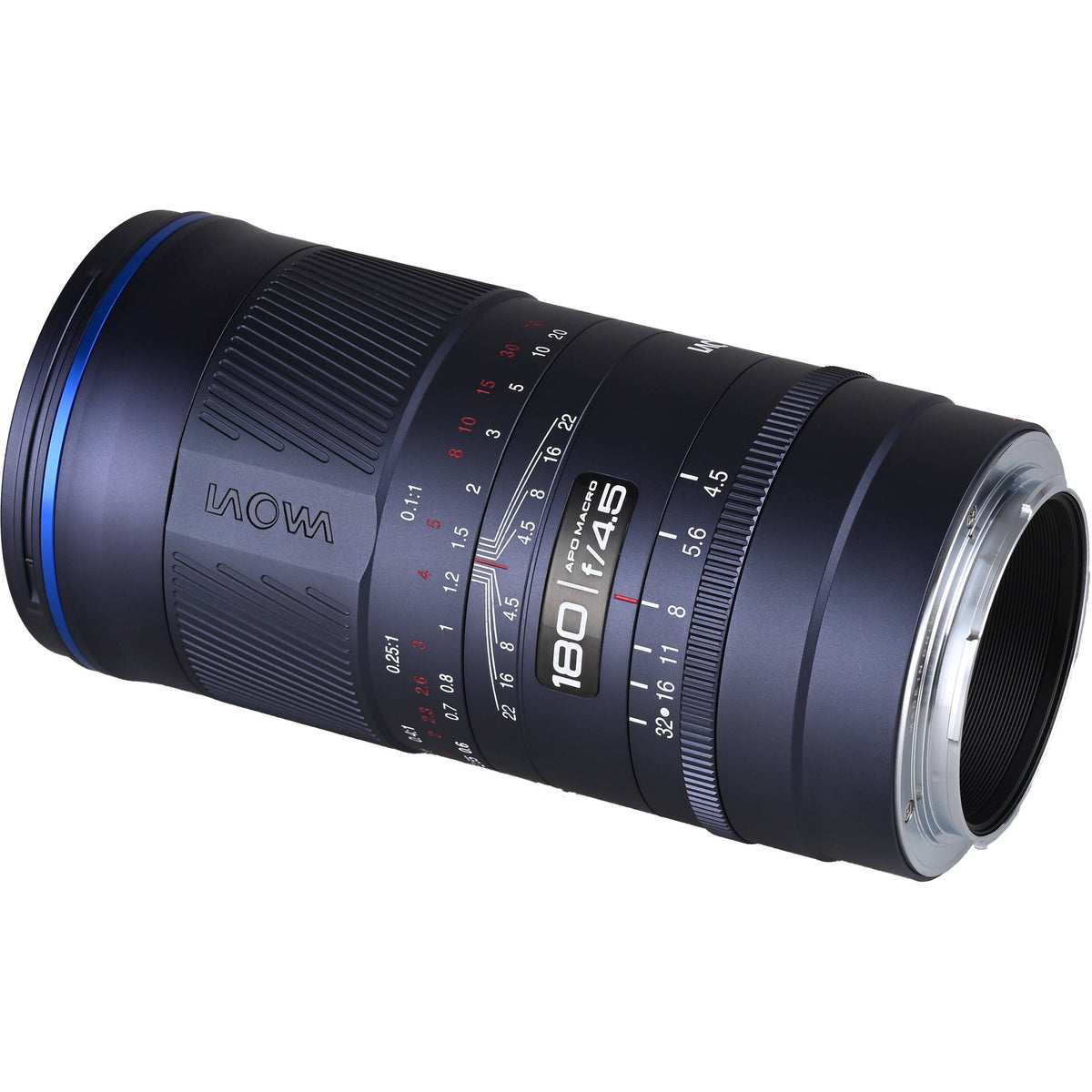 Lente Venus Optics Laowa 180mm f/4.5 1.5x Ultra-Macro APO - vista frontal
