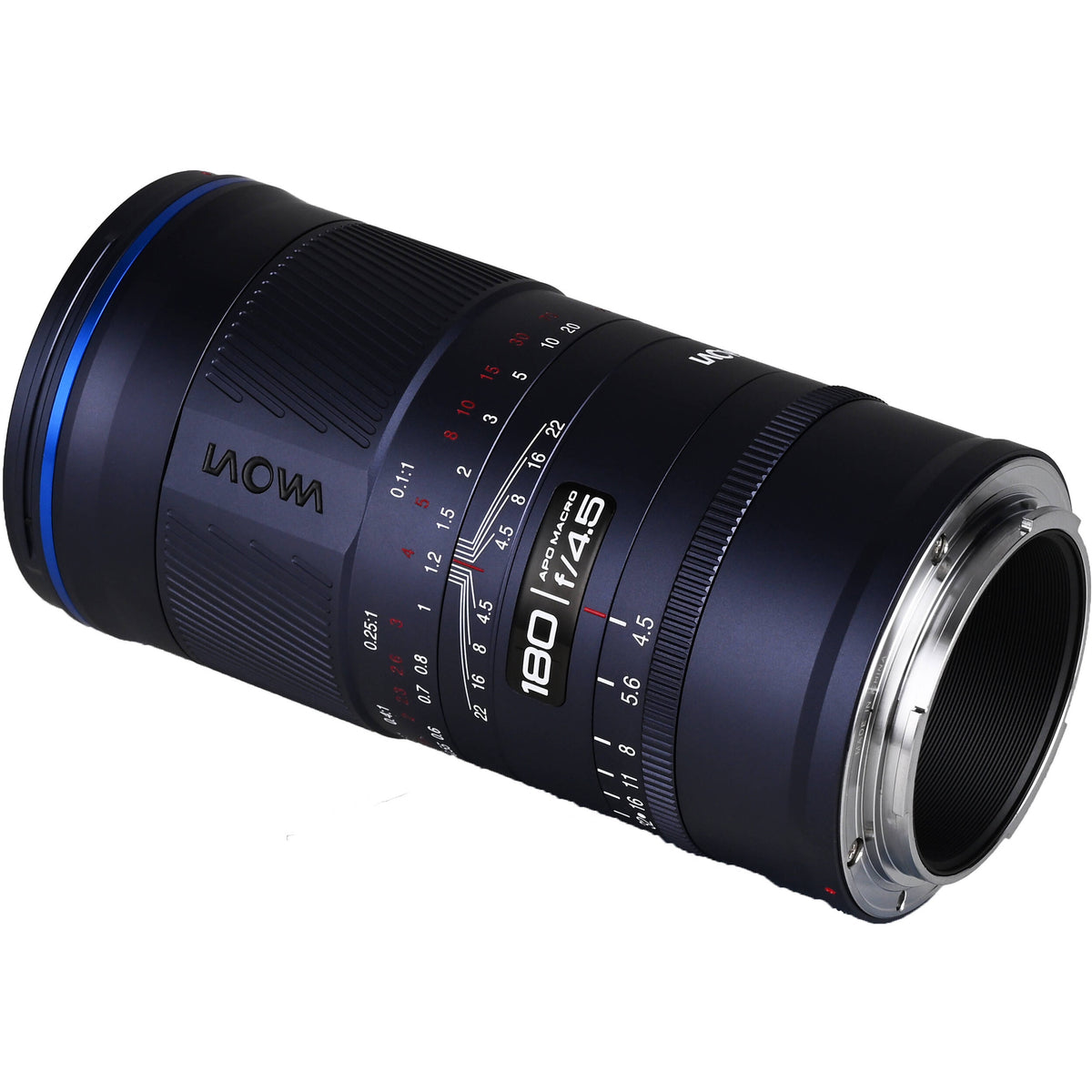 Lente Venus Optics Laowa 180mm f/4.5 1.5x Ultra-Macro APO - vista frontal