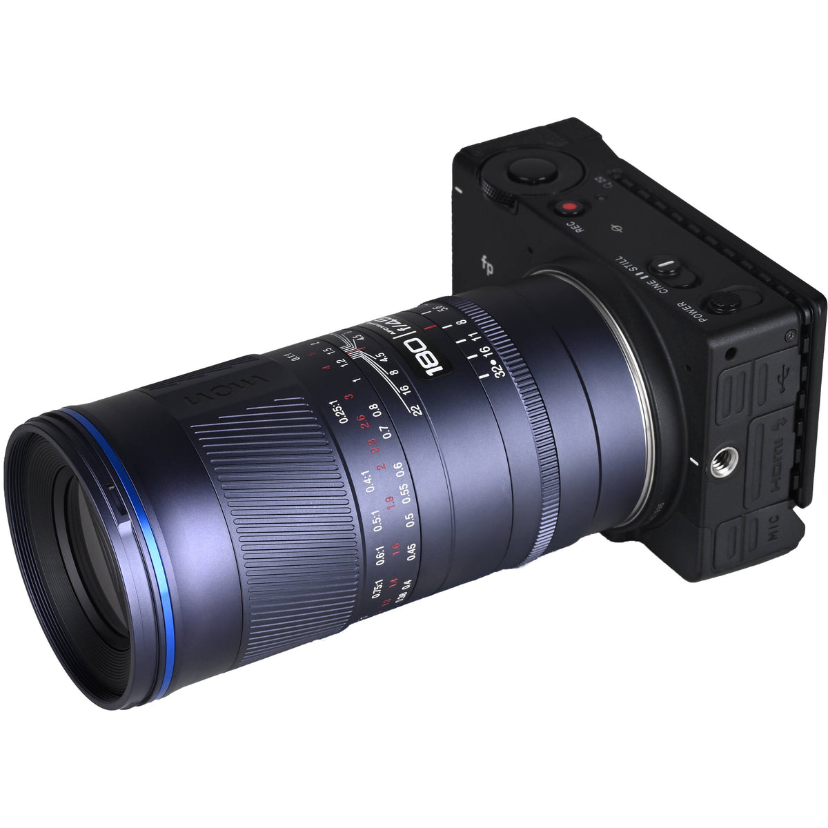 Lente Venus Optics Laowa 180mm f/4.5 1.5x Ultra-Macro APO - contenido de la caja