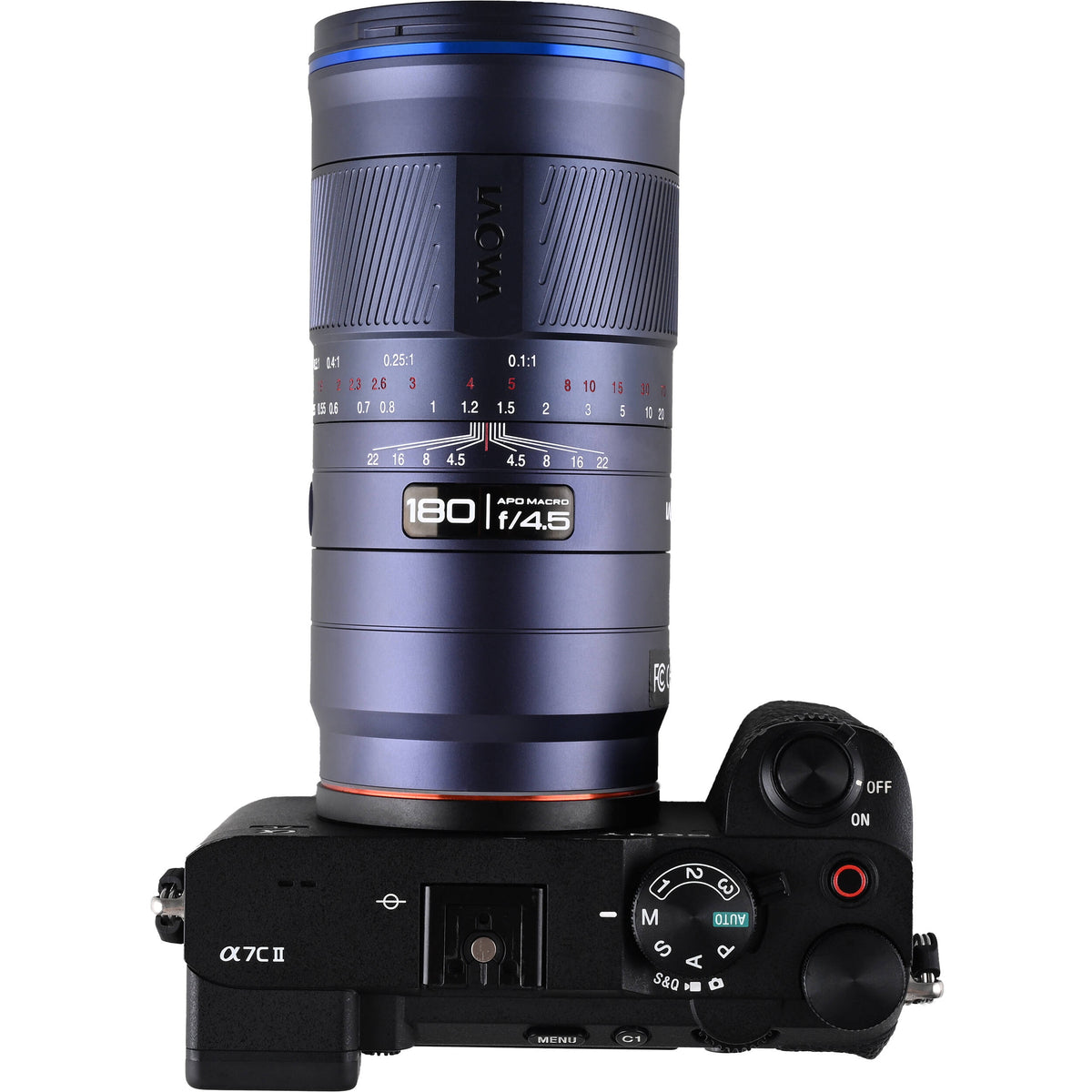 Lente Venus Optics Laowa 180mm f/4.5 1.5x Ultra-Macro APO - en uso