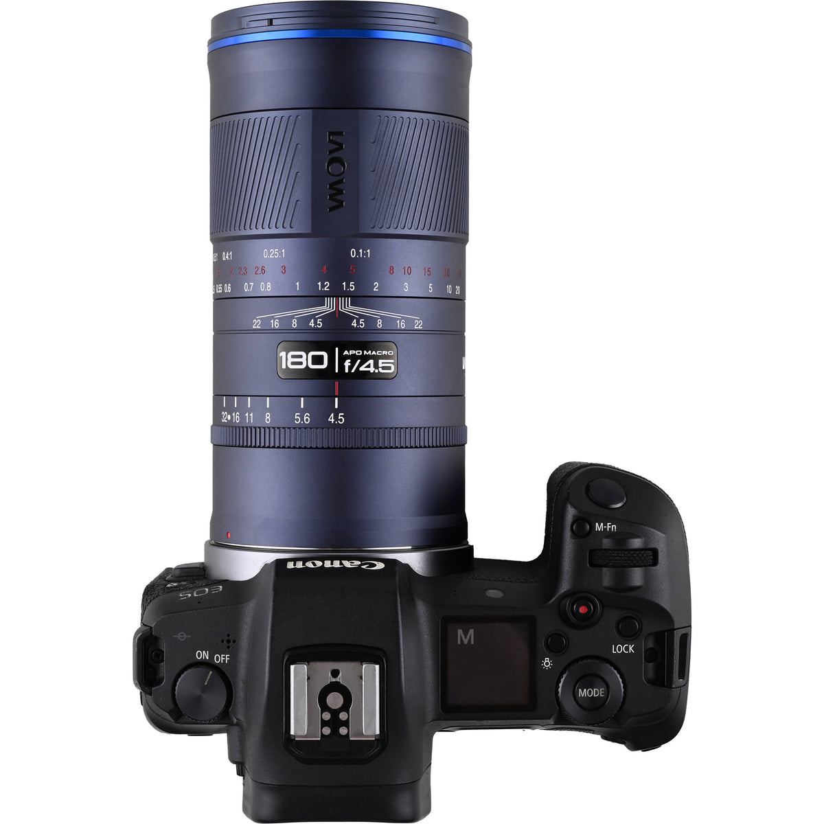 Lente Venus Optics Laowa 180mm f/4.5 1.5x Ultra-Macro APO - en uso