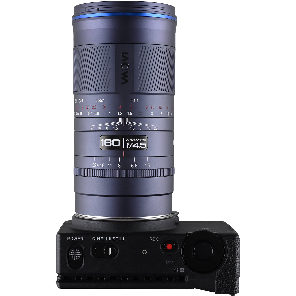 Lente Venus Optics Laowa 180mm f/4.5 1.5x Ultra-Macro APO - en uso