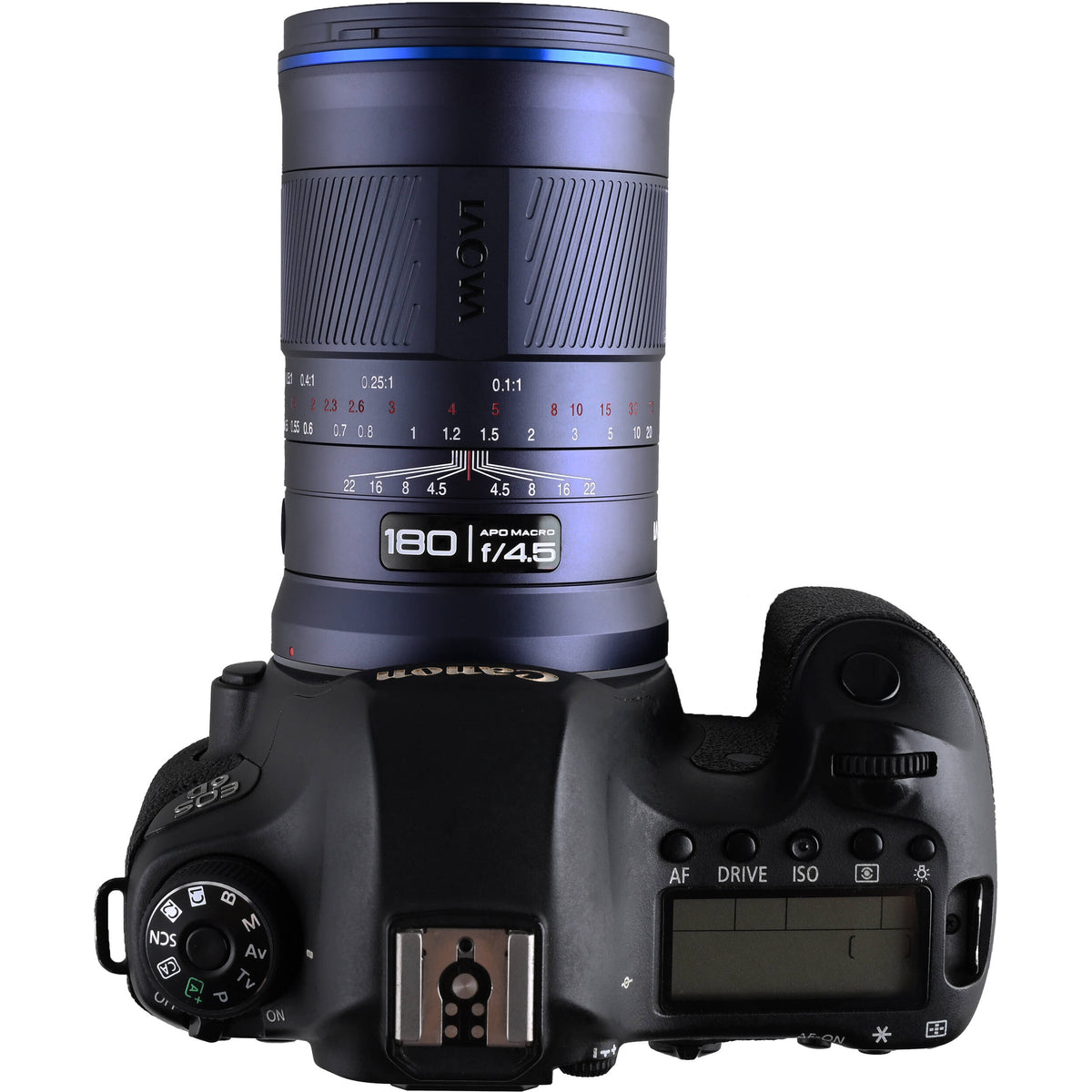 Lente Venus Optics Laowa 180mm f/4.5 1.5x Ultra-Macro APO - en uso