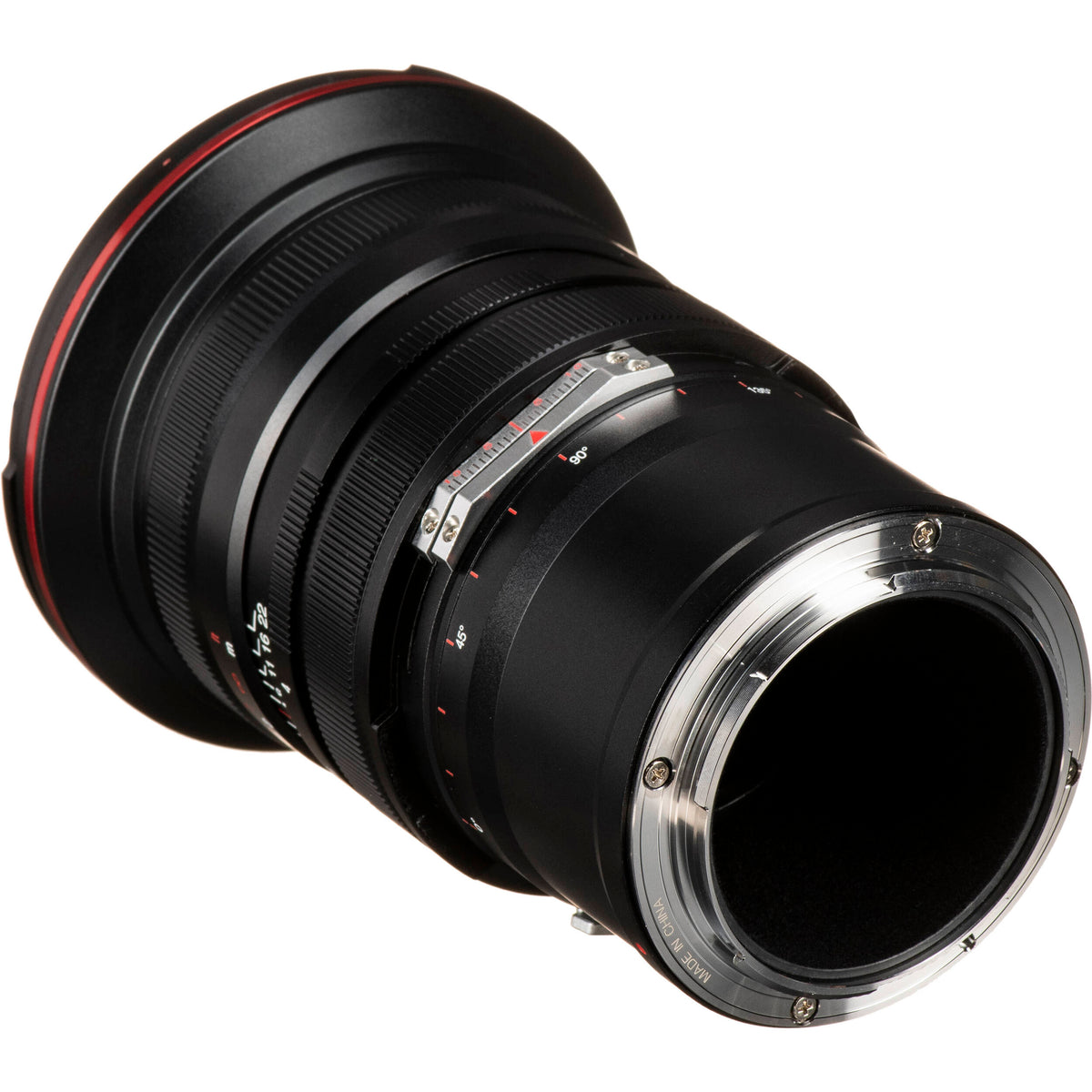 Lente Venus Optics Laowa 20mm f/4 Zero-D Shift - detalle