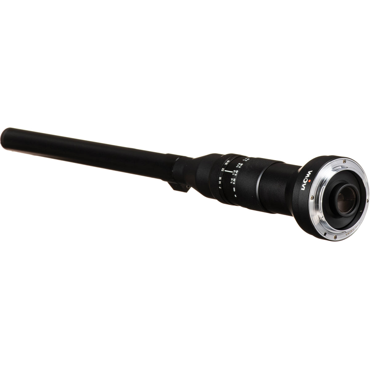 Lente Venus Optics Laowa 24mm f/14 Probe - detalle