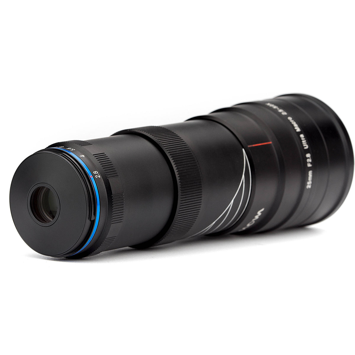 Lente Venus Optics Laowa 25mm f/2.8 2.5-5X Ultra Macro - en uso