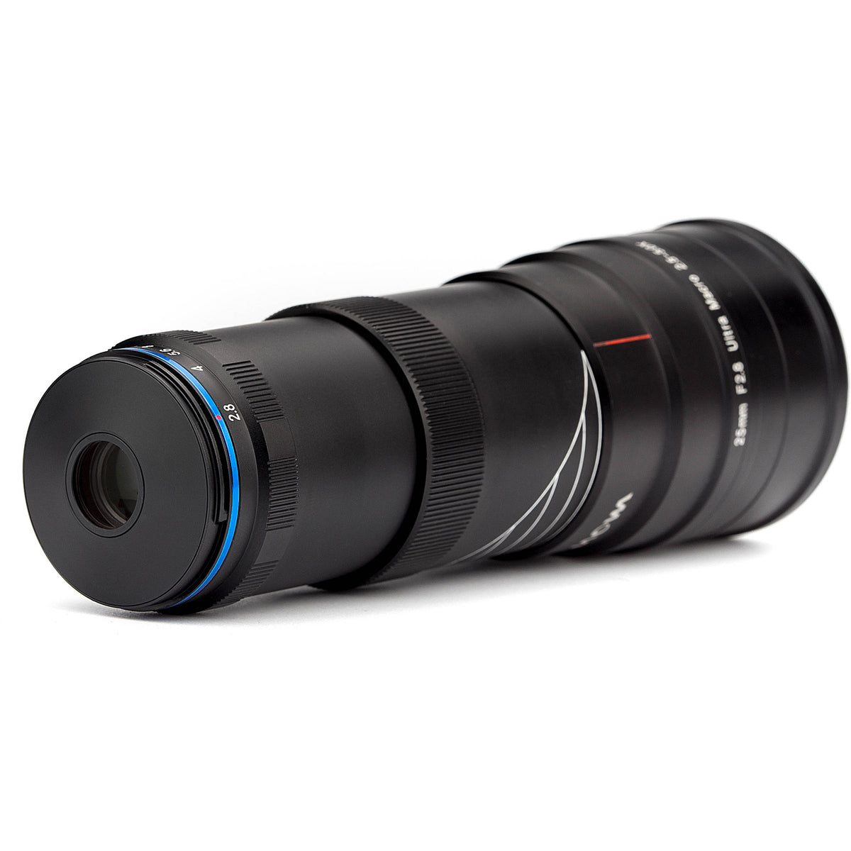 Lente Venus Optics Laowa 25mm f/2.8 2.5-5X Ultra Macro - en uso