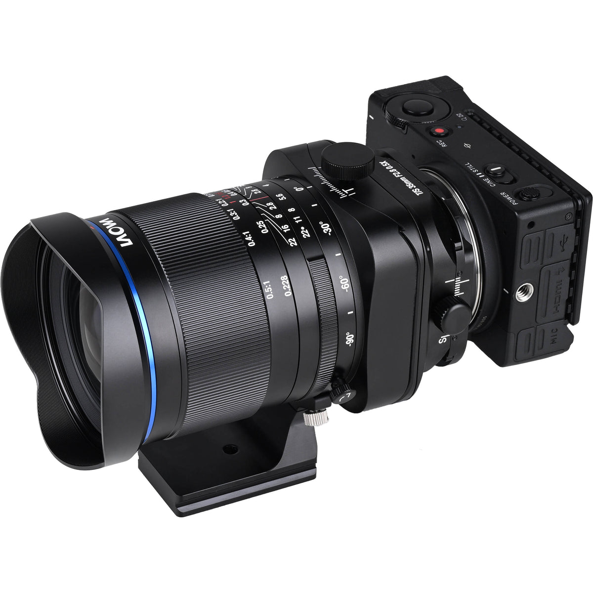 Lente Venus Optics Laowa 35mm f/2.8 Zero-D Tilt-Shift 0.5x Macro - contenido de la caja