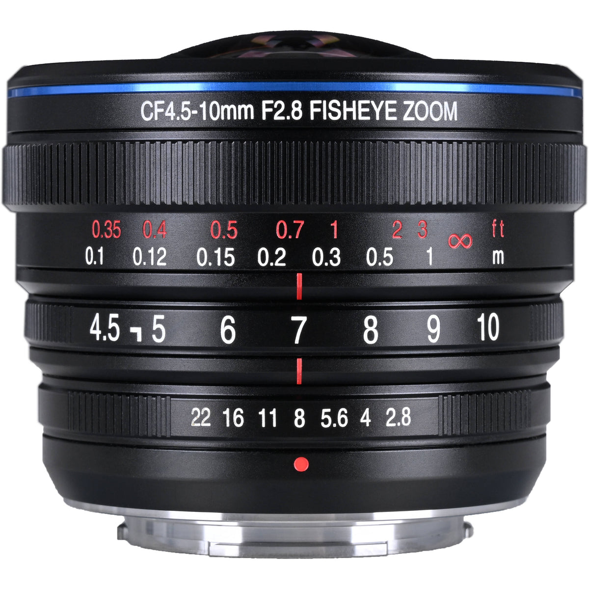 Lente Venus Optics Laowa 4.5-10mm f/2.8 CF Zoom Fisheye - vista principal