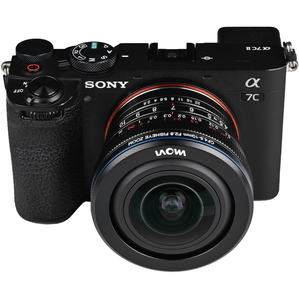 Lente Venus Optics Laowa 4.5-10mm f/2.8 CF Zoom Fisheye - puertos y conexiones