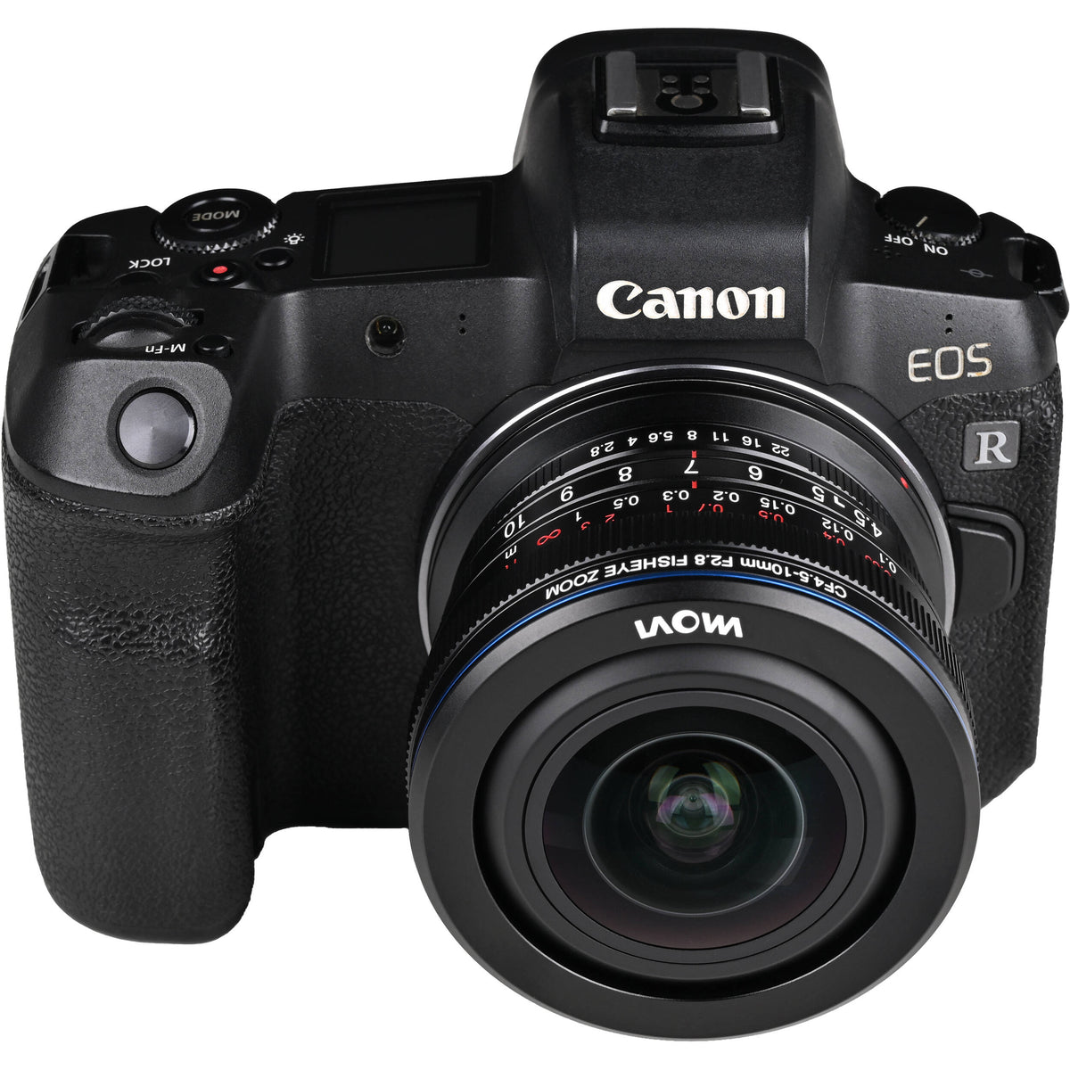 Lente Venus Optics Laowa 4.5-10mm f/2.8 CF Zoom Fisheye - puertos y conexiones