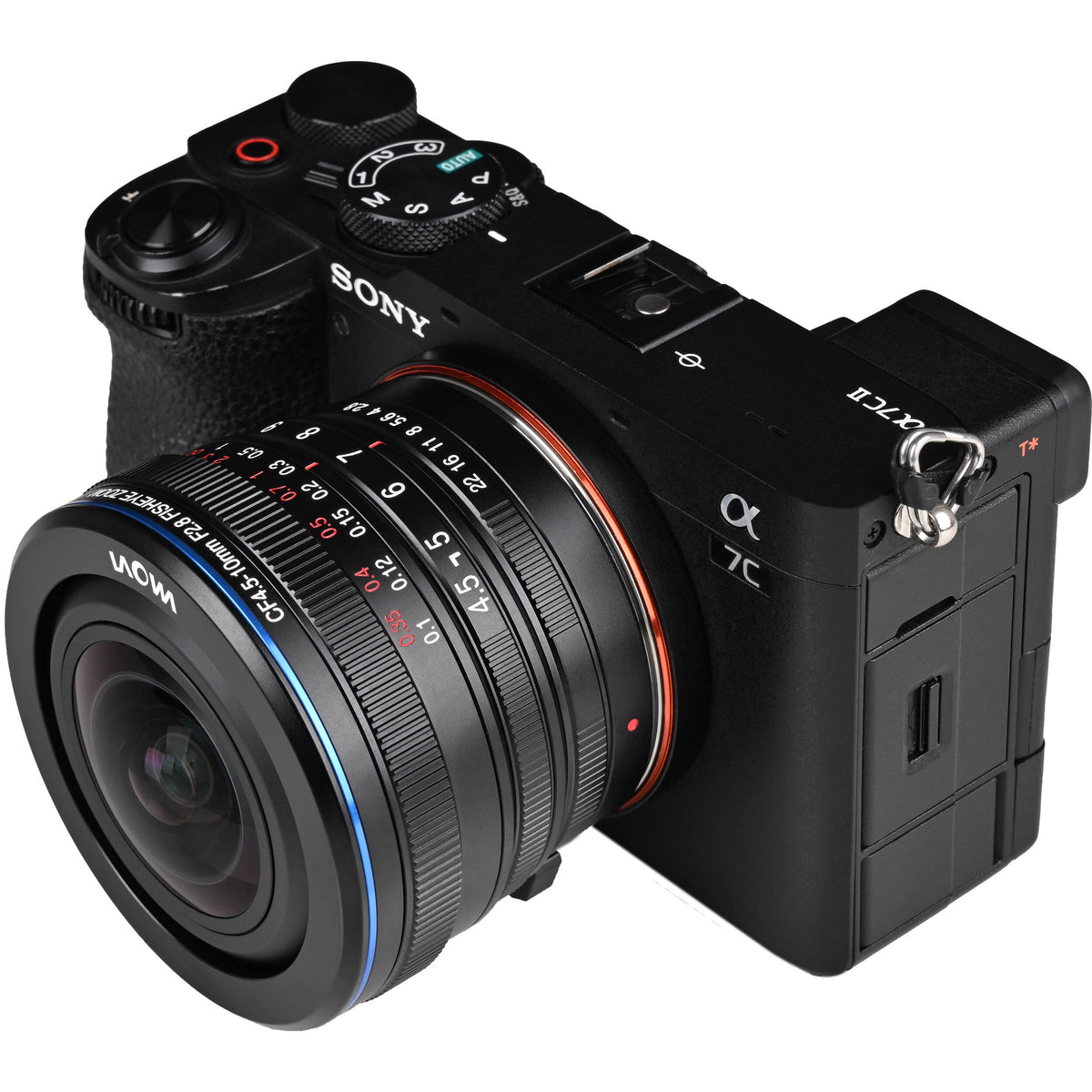 Lente Venus Optics Laowa 4.5-10mm f/2.8 CF Zoom Fisheye - contenido de la caja