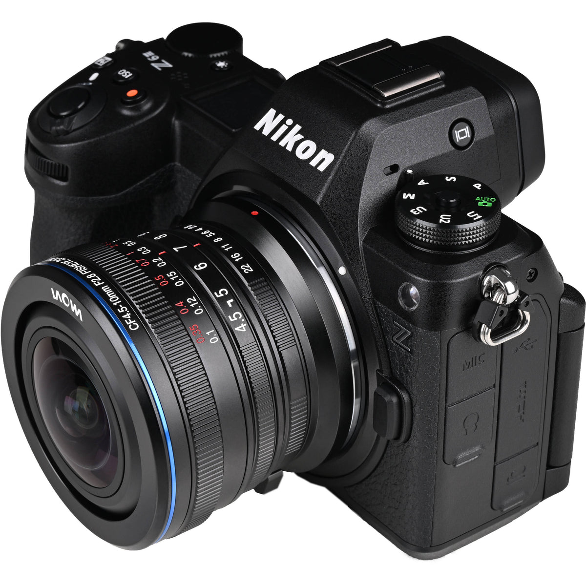 Lente Venus Optics Laowa 4.5-10mm f/2.8 CF Zoom Fisheye - contenido de la caja