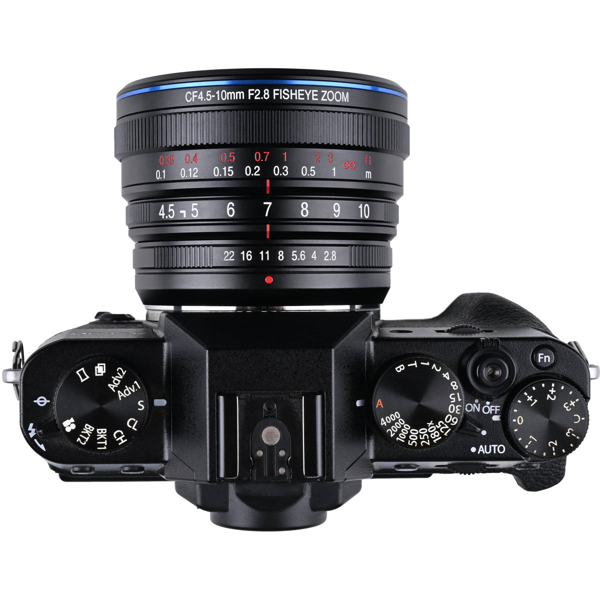 Lente Venus Optics Laowa 4.5-10mm f/2.8 CF Zoom Fisheye - en uso