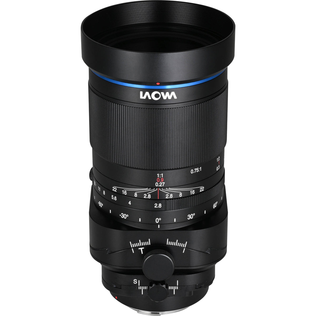 Lente Venus Optics Laowa 55mm f/2.8 Tilt-Shift 1x Macro - vista frontal