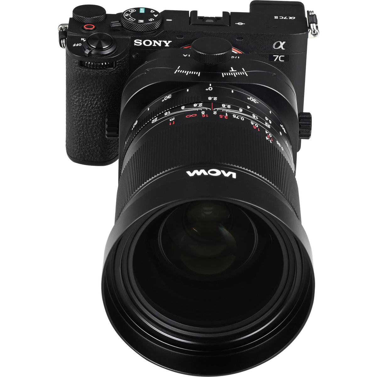 Lente Venus Optics Laowa 55mm f/2.8 Tilt-Shift 1x Macro - puertos y conexiones