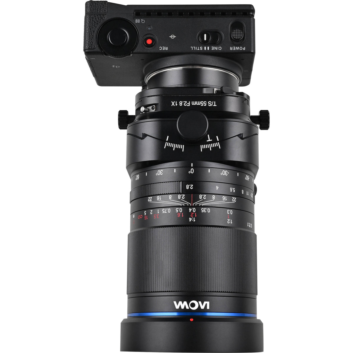 Lente Venus Optics Laowa 55mm f/2.8 Tilt-Shift 1x Macro - detalle