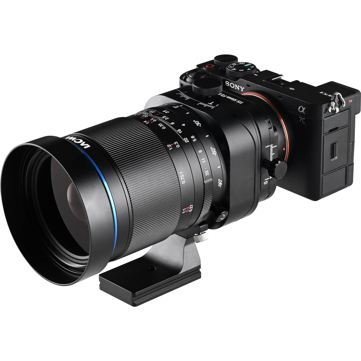 Lente Venus Optics Laowa 55mm f/2.8 Tilt-Shift 1x Macro - contenido de la caja