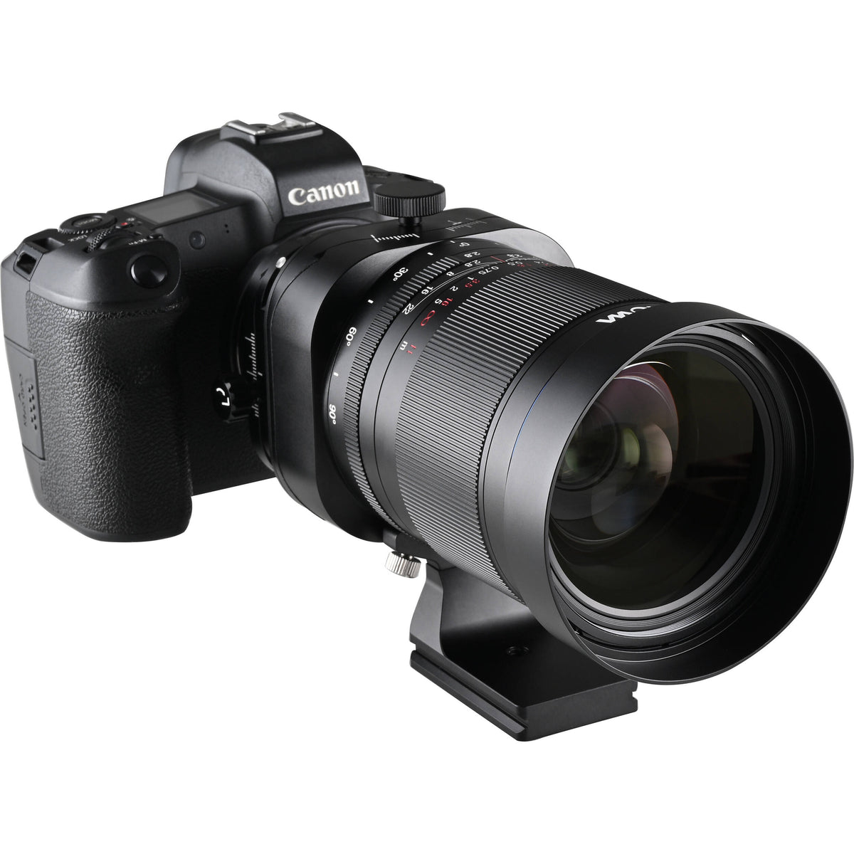 Lente Venus Optics Laowa 55mm f/2.8 Tilt-Shift 1x Macro - en uso